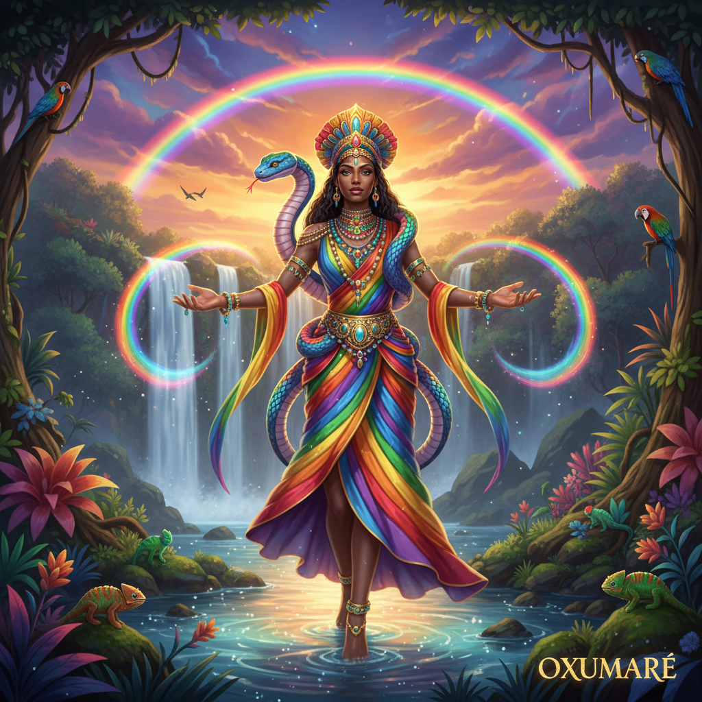 Oxumare — o arco-íris que liga céu e terra